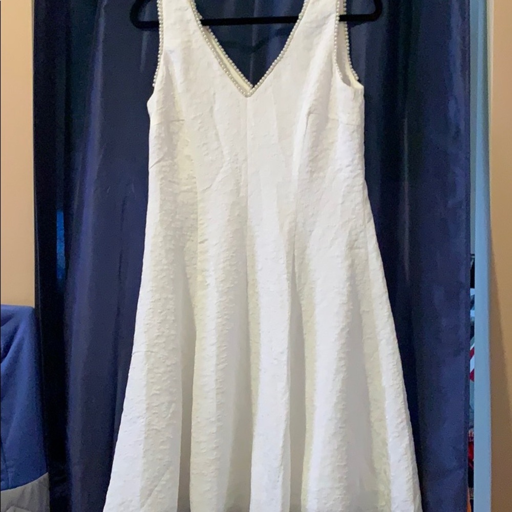 London Times white dress